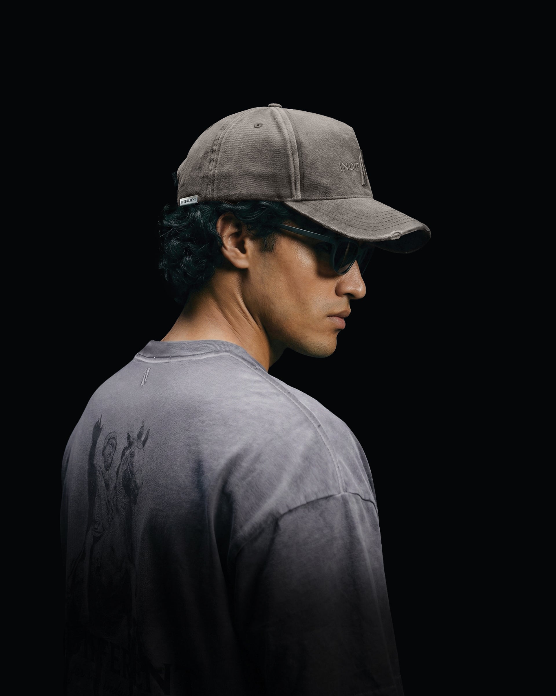 Initial Distressed Cap