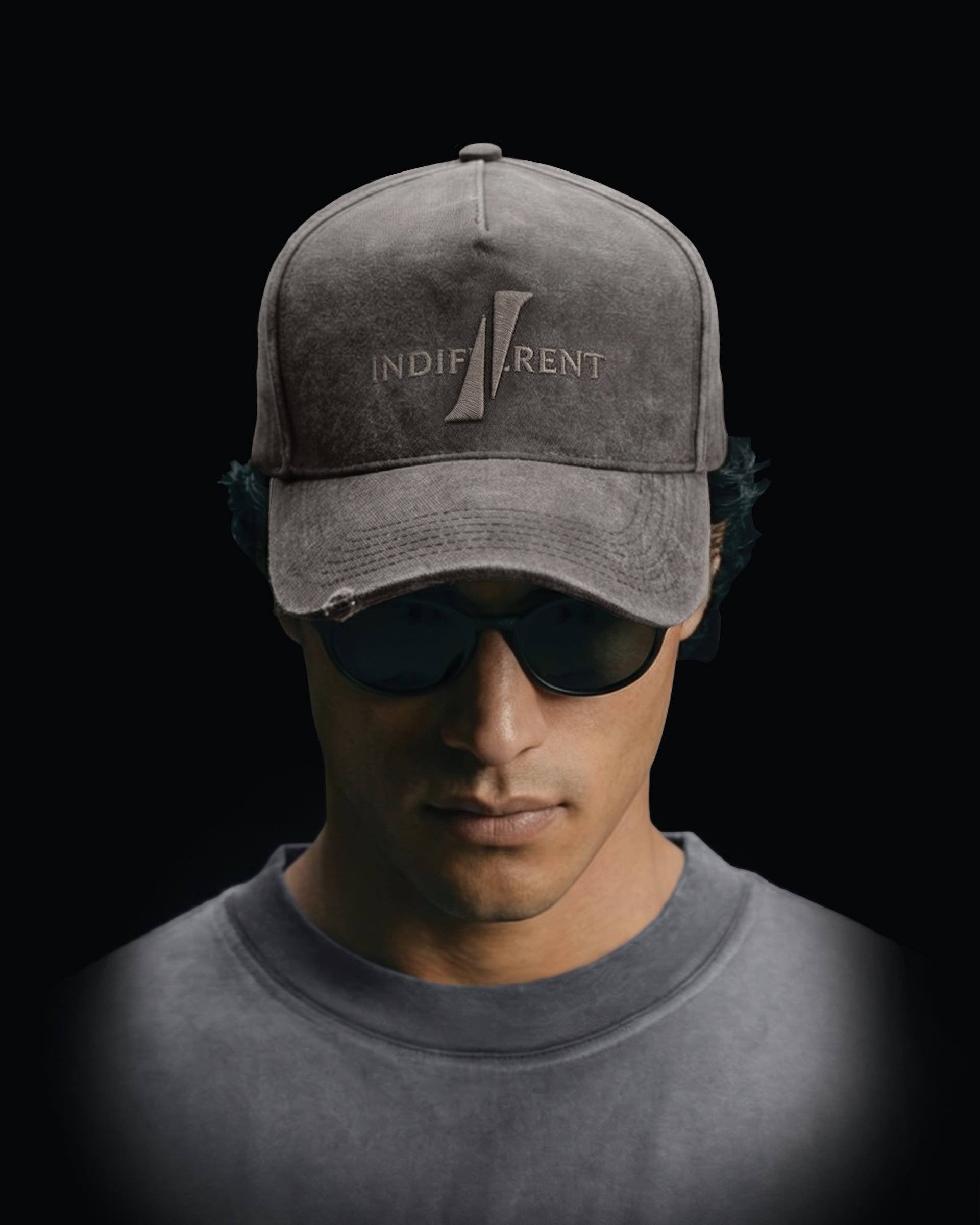 Initial Distressed Cap