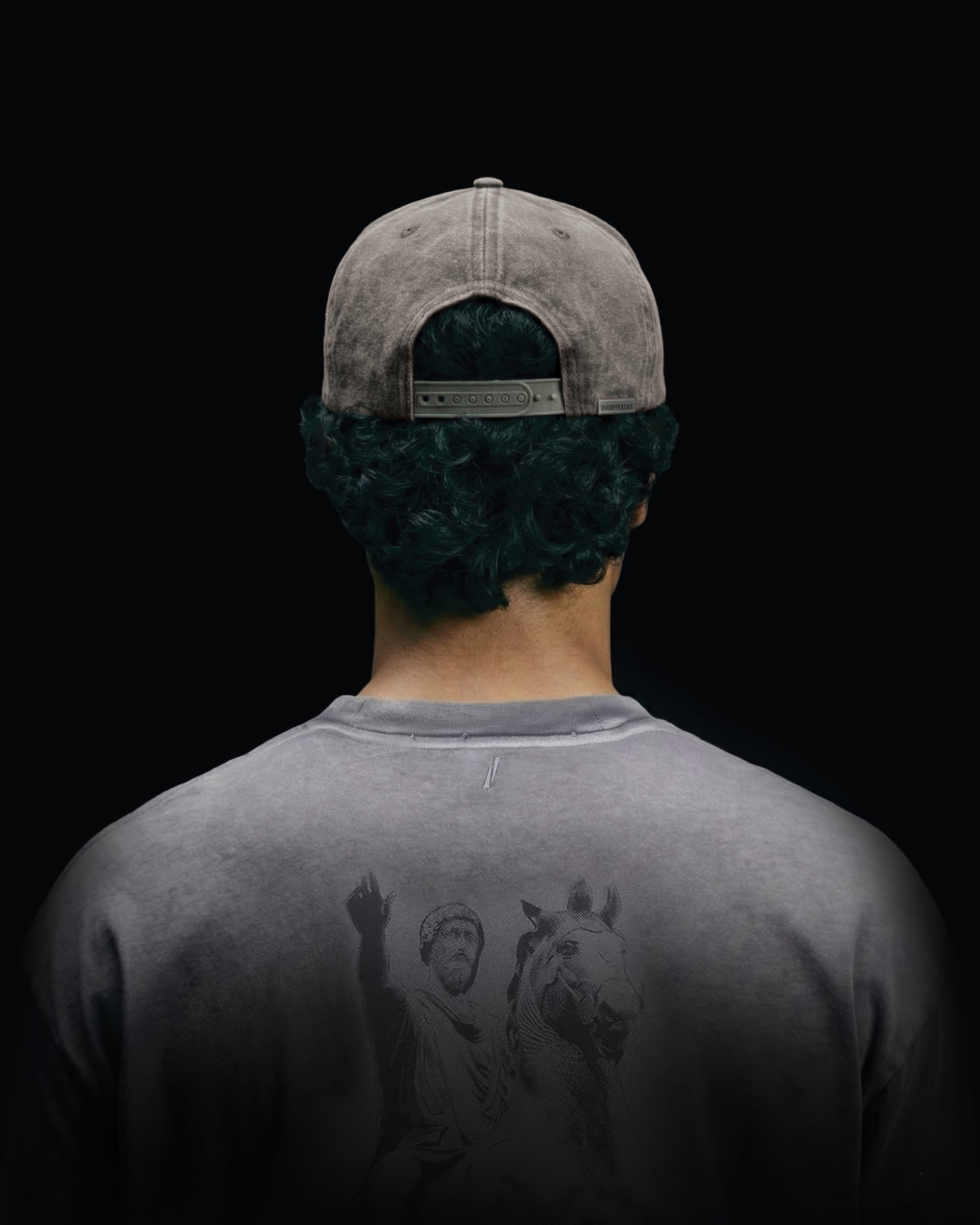 Initial Distressed Cap